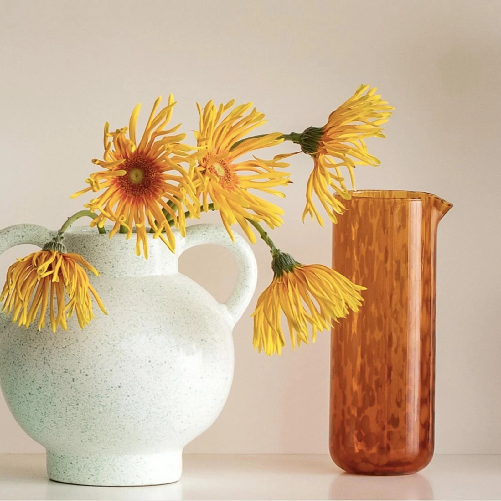 Dots Amber Carafe - Image 3